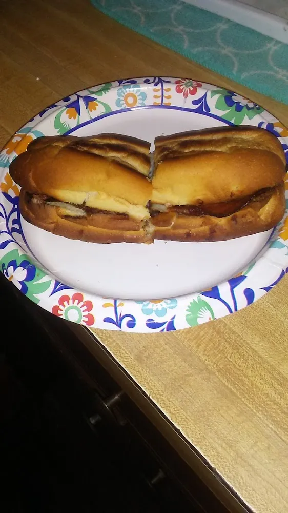 Ham & Cheese Hoagie Sandwich